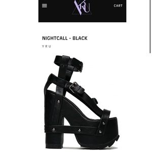 YRU NIGHTCALL Black